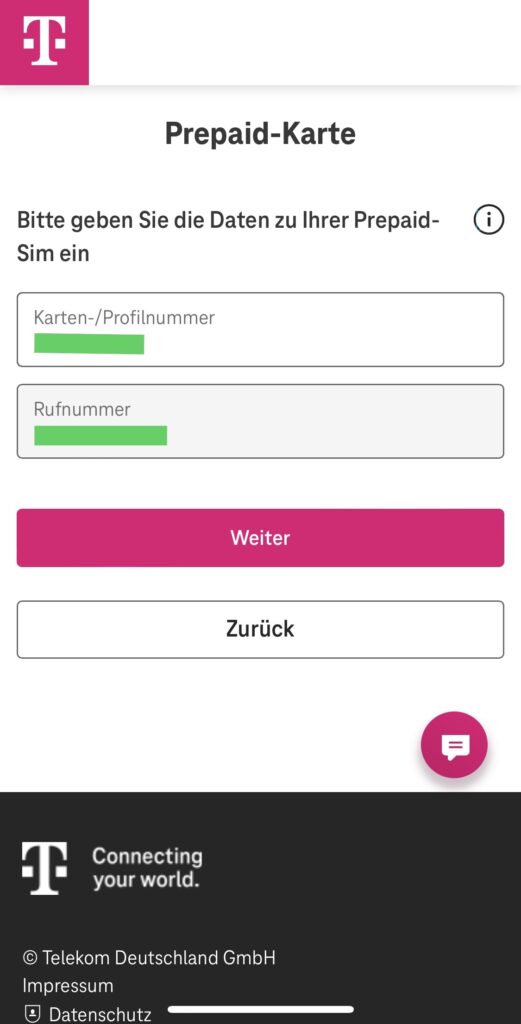 Telekom DE德国实体预付费卡-无需线上视频实名且可转为esim（购买+激活实名手把手教程）