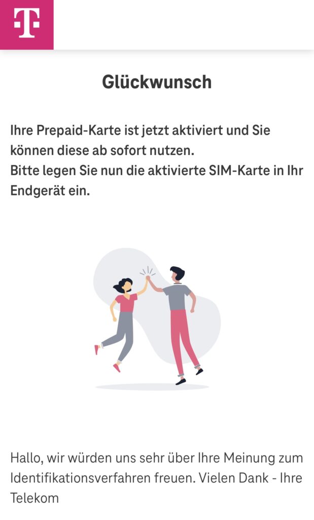 Telekom DE德国实体预付费卡-无需线上视频实名且可转为esim（购买+激活实名手把手教程）