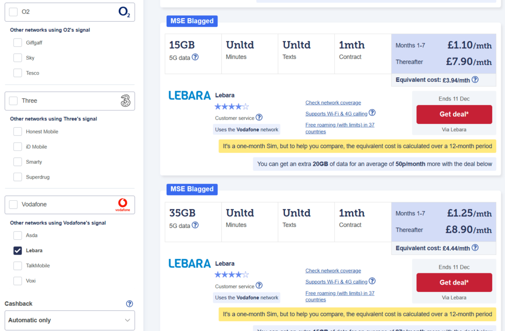 Lebara UK 漫游激活使用指南 Lebara UK 漫游激活使用指南